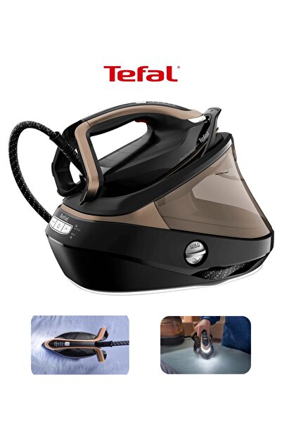 TEFAL 180 g/dk Sürekli Buharlı Kazanlı Ütü, 9 Bar’a Kadar Basınç, Yoğun Kırış...