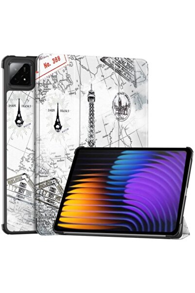 OEM Θήκη Βιβλίου Τριπλής Αναδίπλωσης για Xiaomi Pad 7 Pro / Pad 7 - Πύργος το...