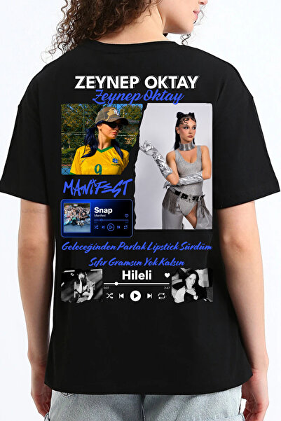shidumanlar Manifest Zeynep Oktay Unisex T-shirt Özel Tasarım Baskılı Oversiz...