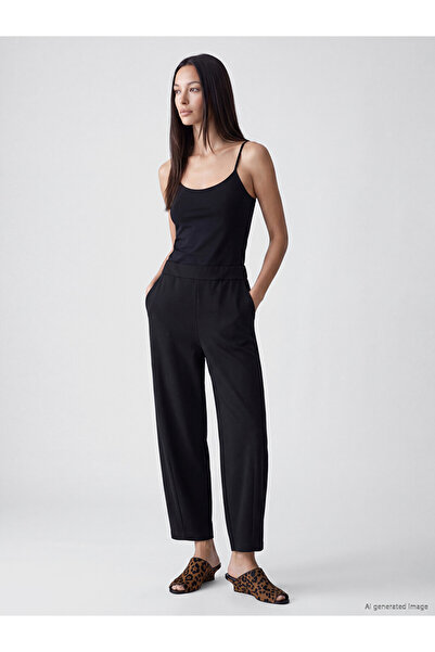 LC Waikiki Lcw Women's Pleated Cuffed Sweatpants