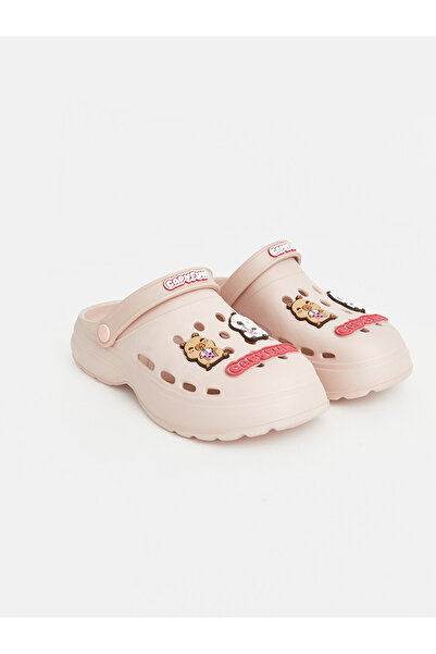 LC Waikiki Peak New Season Pink Figured Girls' Sandals