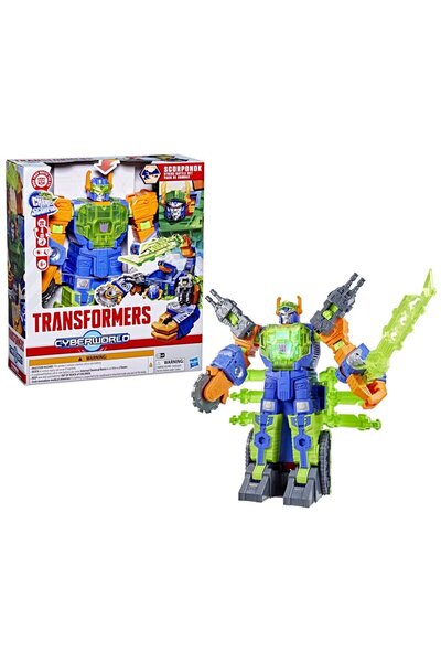 transformers Cyberworld Scorponok Strike Savaş Seti 1659