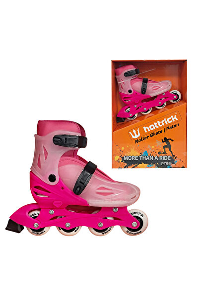 Hattrick PT95 Ayarlanabilir Paten Pembe S Beden