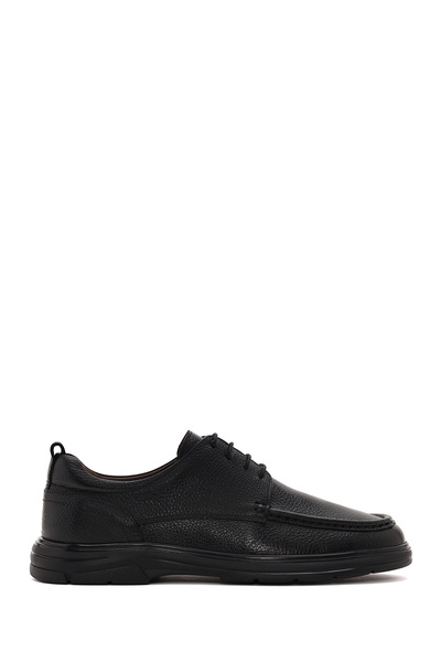 Derimod Men's Black Lace-Up Leather Casual Shoes Wm750020Df