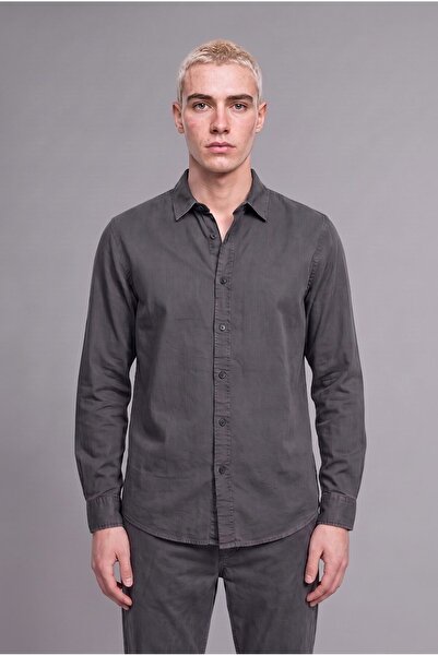 DeFacto Ultra Soft Regular Fit Long Sleeve Button down Shirt I3029Ax26Au