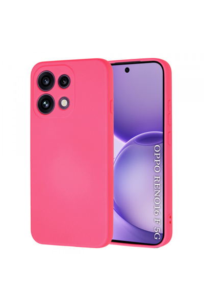 Techsuit Θήκη για Oppo Reno16 F / Reno16 FS, Techsuit, SoftFlex, Σκούρο Ροζ