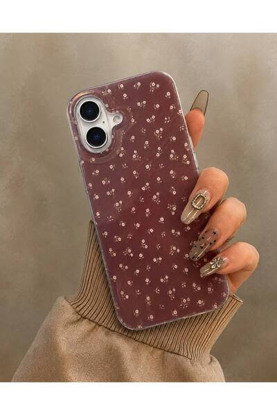 OLEA AKSESUAR غطاء حماية متوافق مع iPhone 17 (مطبوع من الداخل) مع جوانب شفافة...