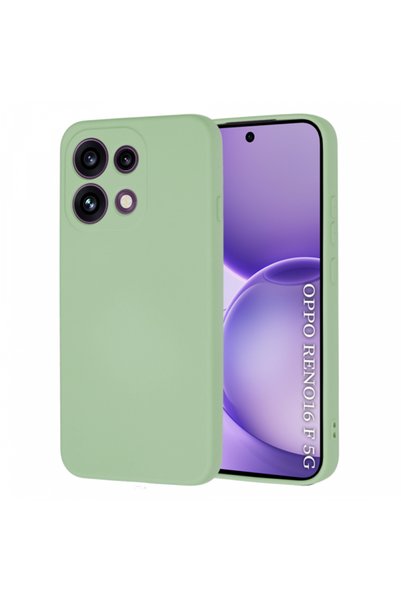 Techsuit Case for Oppo Reno16 F / Reno16 FS, Techsuit, SoftFlex, Light Green