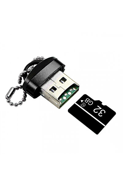 OEM Cititor Card USB CR01, microSD, Negru