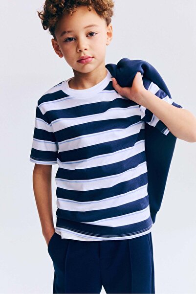 H&M تي شيرت قطني مطبوع