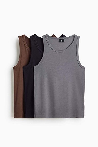H&M Slim Fit Ribbed vest top