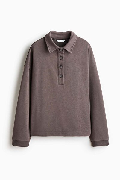 H&M Collared sweatshirt