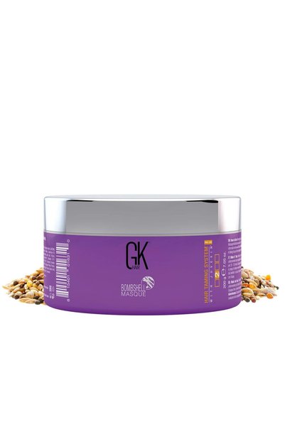 Global Keratin Bombshell, Mască cremă colorantă pentru păr, Colorant, Blond i...