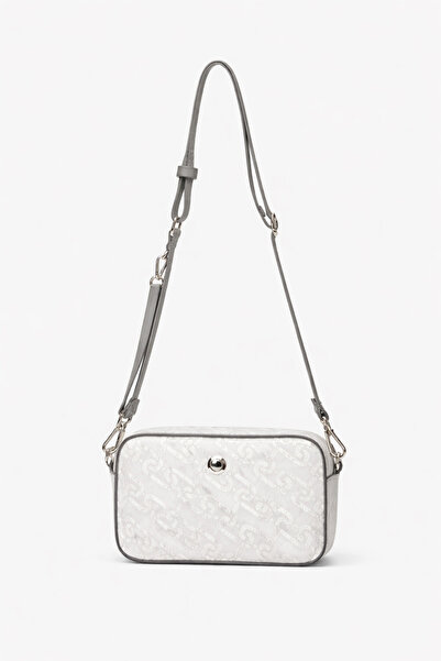 U.S. Polo Assn. Cross Strap Women's Bag White-Grey Us24121