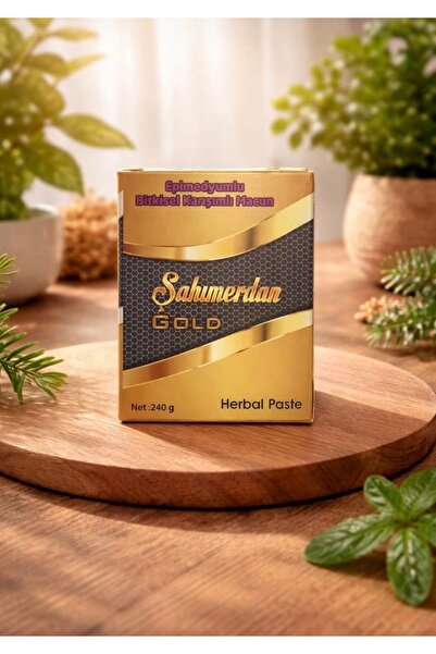 Şahımerdan GİNSENG ATOM GÜÇ KUVVETİ MACUNU 240 GR GOLD BİTKİSEL KARIŞIM