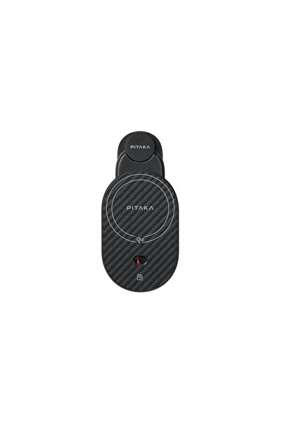 PITAKA MagEZ Car Mount Pro 2, Qi2, 15W, for Tesla, Magnetic, Black