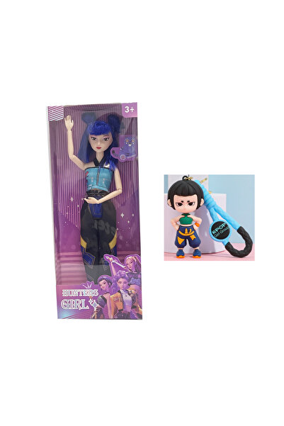 OEM Set Păpușă K-POP Demon Hunter + Breloc, Păpușă Fashion cu Accesoriu, Figu...