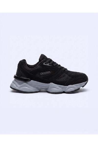 Kappa Puerto Women's Black-Grey Sneaker