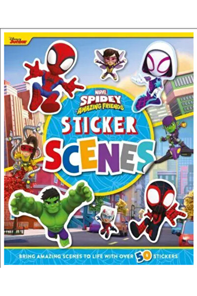 Bonnier Books Marvel Spidey And His Amazing Friends: Sticker Scenes