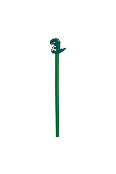OEM Creion pentru scris și desen, model dinozauri, verde, 20cm – ideal pentru...