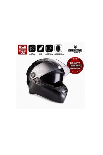Armor AF-77 Full Face Kapalı Kask