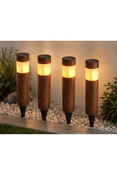 OEM Set 4 Lămpi Solare Grădină IP44, Lumină Caldă SOLORA - Set 4 buc