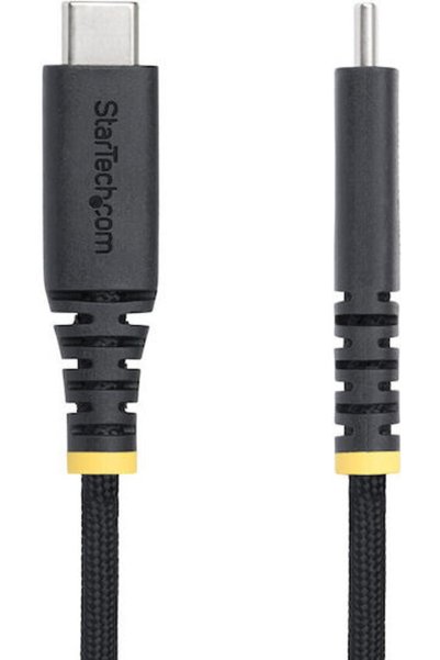 startech Καλώδιο USB 2.0 USB-C Αρσενικό σε USB-C 240W PD Ασημί 3μ