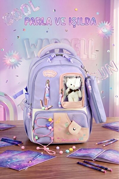 Royal Glow Imported Luxury Waterproof Fabric 26904 Kawai Girl's Primary Schoo...