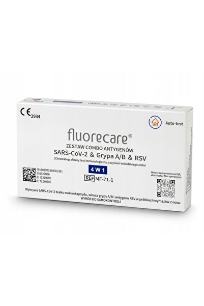 INTEGRA DIAGNOSTIC Fluorecare Test Grypa Ab Rsv Combo 4-în-1