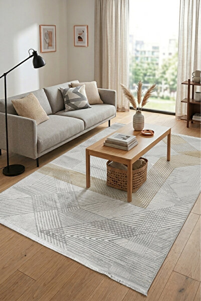 Generic Darla Modern Geometric Carpet - Luxury Living Room Rug