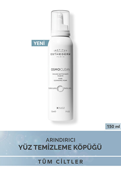 Institut Esthederm Osmoclean Pure Clensing Foam Hassas ve Tüm Ciltler için Ar...