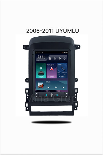 SNP Serisi Chevrolet Captiva (2006-2011) Uyumlu 9.7 İnç Tesla Ekran Multimedya Sistemi (4-64 GB Hafıza, CarPlay, Android Auto + Geri Görüş Kamerası)