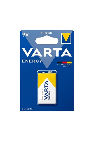 Varta Baterie Alcalină 9V, Pachet 1 buc., Energie Fiabilă pentru Echipamente ...