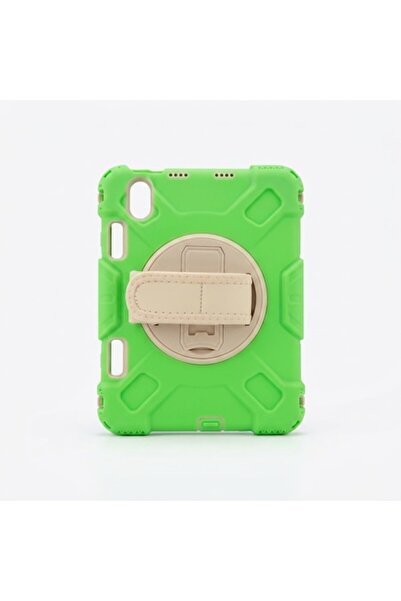 Dafi Husă antișoc pentru tabletă iPad Mini 6 8.3 ", suport rotativ, mâner, verde