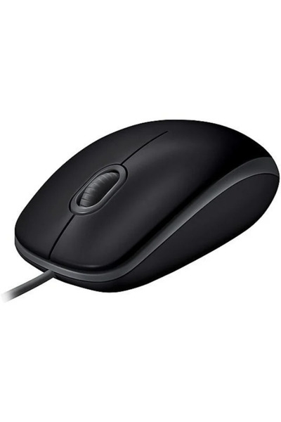 logitech B110 Sessiz Kablolu Mouse Siyah