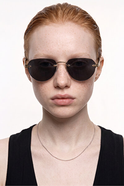 Bilge Karga Niesta Gold Navy Sunglasses