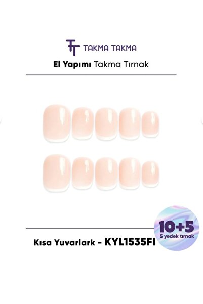 Takma Takma 15'li Ten Kısa Yuvarlark KYL1535FI Tekrar Kullanılabilir El Yapım...