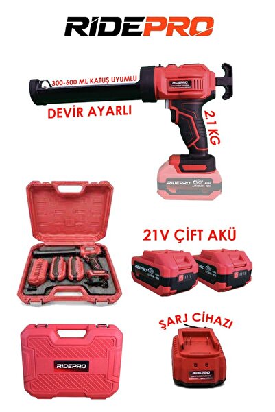 RİDEPRO ŞARJLI SİLİKON TABANCASI