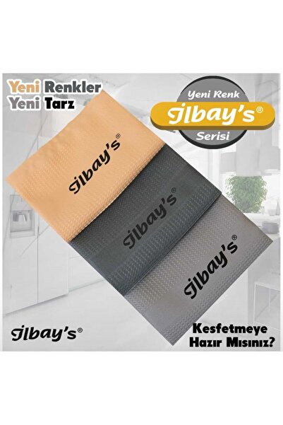 İLBAY'S 3'lü Mikrofiber Temizlik Bezi 40x60 cm (Yeni Renkler)