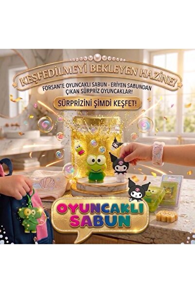 FORSANTE SÜRPRİZ OYUNCAKLI SABUN (El Yapımı) 100gr