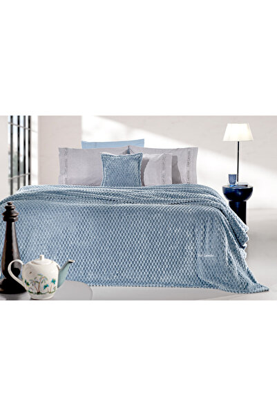 Guy Laroche Σετ 2τμχ Κουβέρτα Smoothie Blue