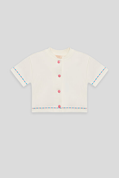 GB Baby Baby Girl Ecru Tracksuit Top