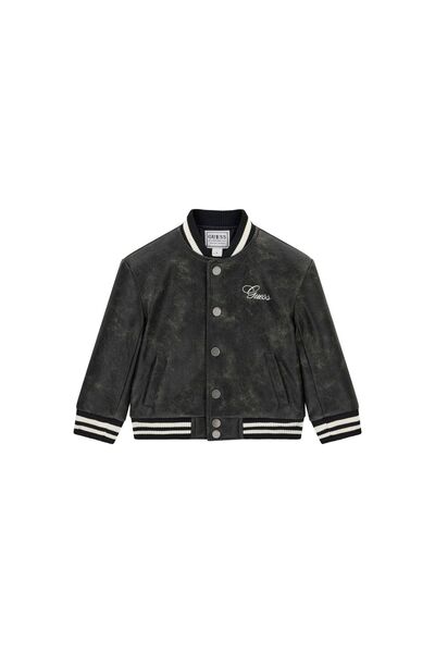 Guess Geacă bomber bărbătească N6YL04W2663 Negru