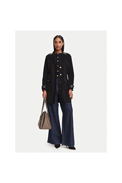 Guess Palton de lână pentru femei G6YL05W3135 Negru