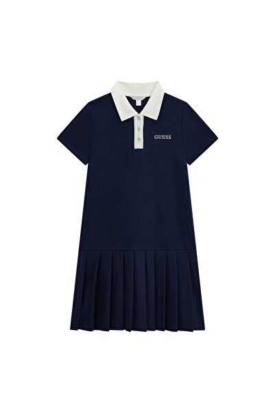 Guess Rochie de zi cu zi pentru fete J6YK03K3956 Albastru închis