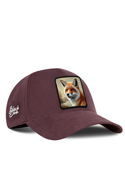 BlackBörk Fox Logo Coffee Six Baseball Cap
