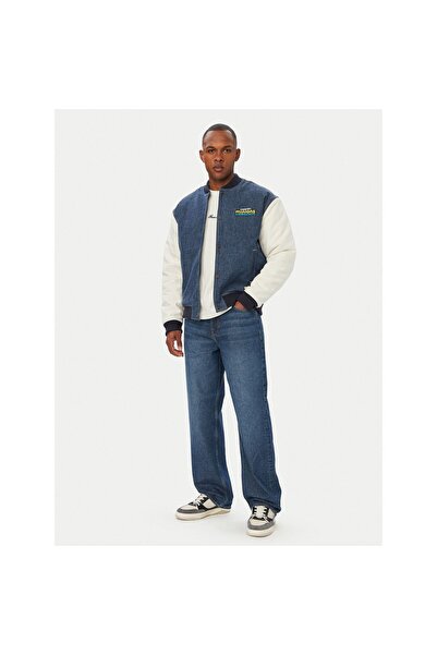 Guess Jeans Geacă de blugi pentru bărbați M6YN03D2256 Albastru