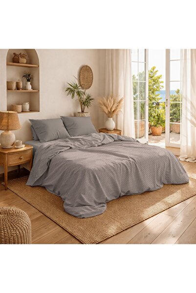 Dimcol Κουβέρτα Πικέ Μονόχρωμη 325 gr/m² 255x270 Elephant 100% Cotton