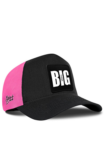 BlackBörk Big Think Cordura Black-Pink Trucker Hat