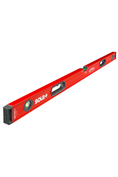 SOLA Nivelă cu indicator orizontal și vertical, roșu, 3, 80 cm - SOL 01215101